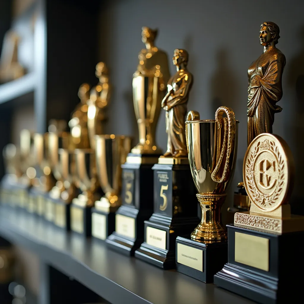 Trofeos y reconocimientos de la firma
