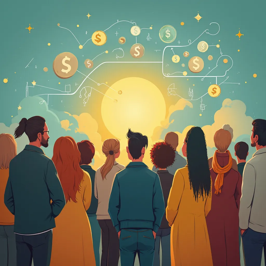 Gráfico ascendente simbolizando crecimiento y visión financiera